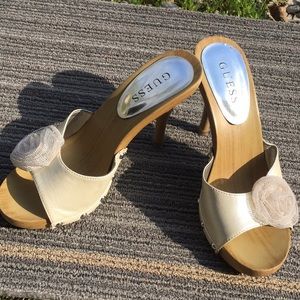 Guess slip on heels